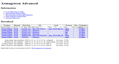Desktop Screenshot of beta.armagetronad.net