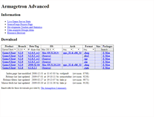 Tablet Screenshot of beta.armagetronad.net